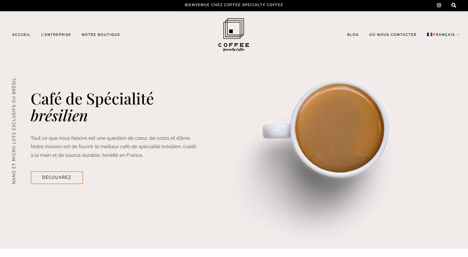 coffee specialty coffee